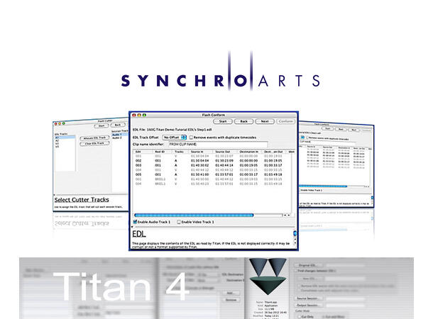 Synchro Arts Titan 4 - Ny lisens Flash Conform - Fix Sync - Flash Cutter 