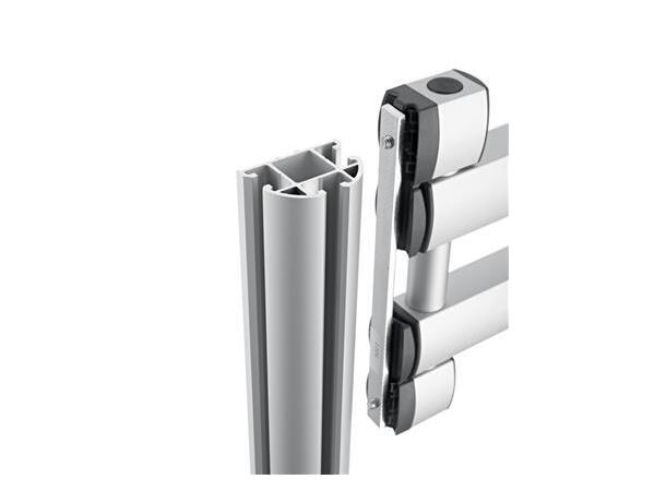 YELLOWTEC MIKA Wall mounting Bar 17" 44, Mikstativ sort m/uterminert kabel 