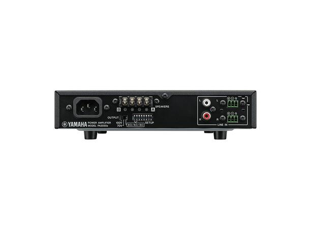 Yamaha PA2030a Mixer amplifier Power amp.Lo/hi Z select. 