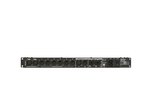 dB Technologies AC26N Digital Audio Proc Delefilter, eq, prosessor, 2 in - 6 out 