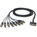 ALVA D-Sub 25 - 8x XLR Female  5 Meter DB25 multikabel XLR hun, analog