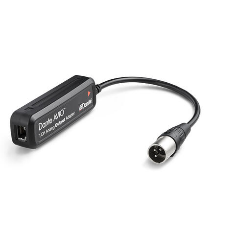 Audinate Dante AVIO Analog 1-Out Adapter 1 x Analog ut - DANTE konverter mono