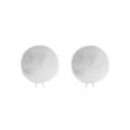 Bubblebee The Twin Windbubbles WH LAV Size 3, White 2 stk. Vindhette