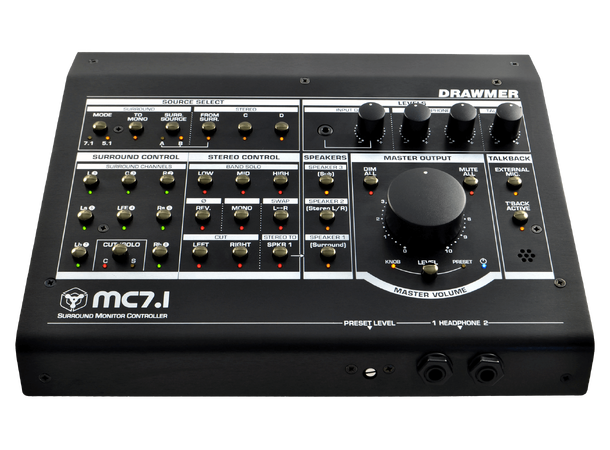 Drawmer MC7.1 Surround Monitorkontroller 7.1 - Surround Monitor Controller 
