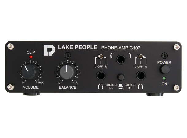 Lake People Phone-Amp G107 headphone amp, bal. input, 3 outputs