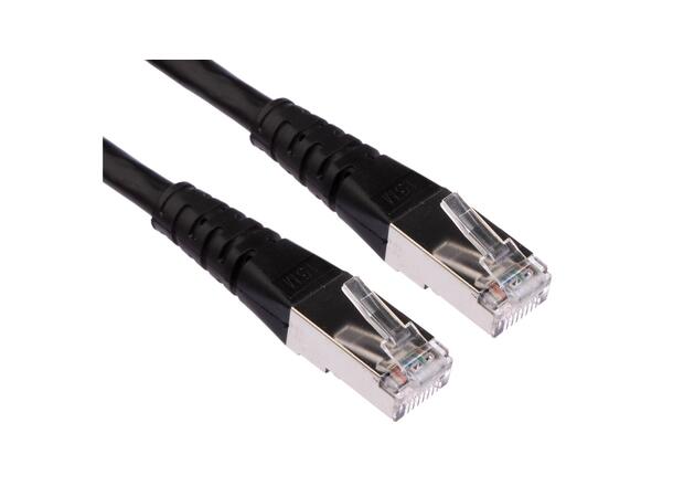 Livemix CAT6-kabel, 25 fot SHIELDED CAT6 CABLE, BLACK