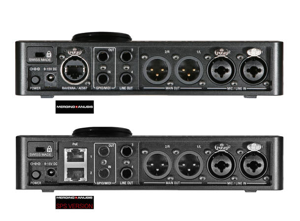 Merging Anubis PRE SPS Lydkort Lydkort/Monitorkontroller SPS DSD/DXD