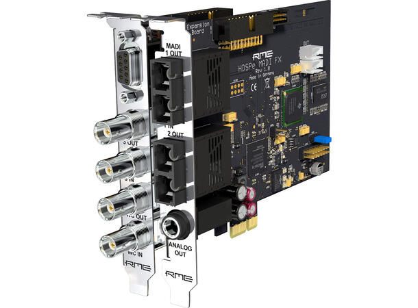 RME HDSPe Opto­X lydkortekspansjon Optisk ekspansjon for HDSPe MADI FX