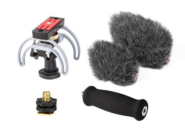 RYCOTE Audio Kit (HD) ZOOM H6 Combined Windshield and Suspension solut 