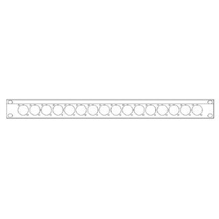 SMRT SP1116X 1U 16D m/skr til SB31 16 hulls panel til SB31