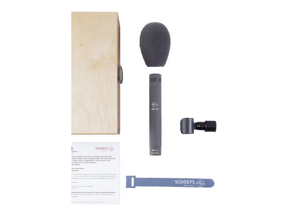 Schoeps CMC 6 Mono-Set 1x MK2s Omnidirectional, SG20, B5D, Eske 