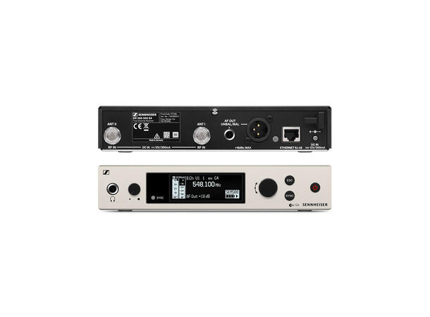 Sennheiser EM 300-500 G4-GW True diversity halv-rack mottaker 