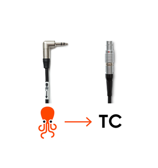 Tentacle Kabel Tentacle to Lemo 5-Pin 3.5mm jack til 5-Pin Lemo 40cm