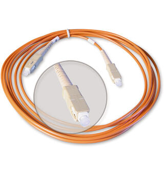 ALVA MADI Optical Cable,  Simplex  0.5m 1 x SC-Plug to 1 x SC-Plug