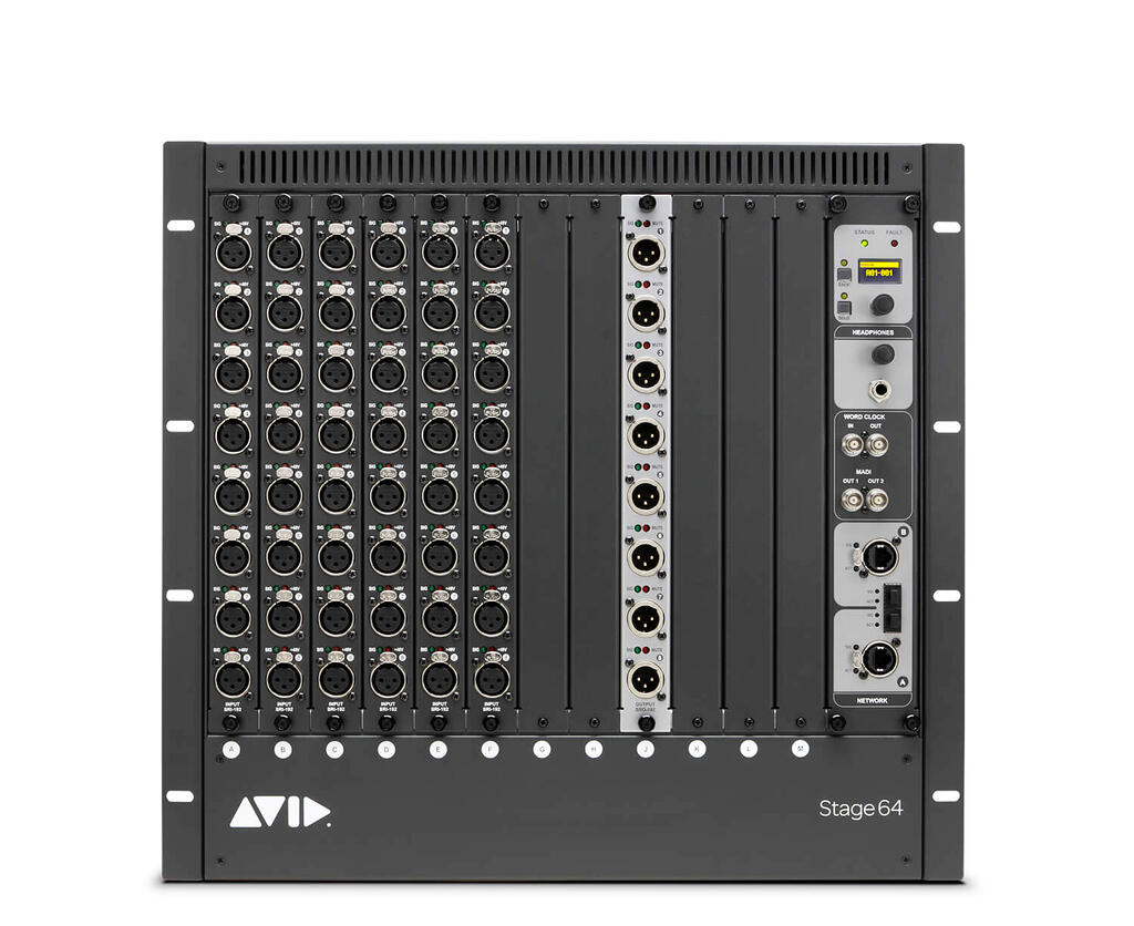 AVID VENUEVENUE Stage 64 Stage Rack AVID VENUEVENUE Stage 64