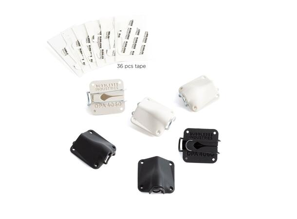 Bubblebee The Lav Concealer, Black/White For DPA 4060, 6-Pack 