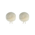 Bubblebee The Twin Windbubbles OW LAV Size 3, Off-White 2 stk. Vindhette
