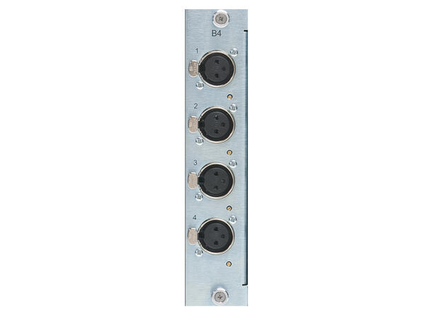 Burl Audio B4 MIC/AD konverter kort 4 x MIC og AD konverter kort for B80/B16 