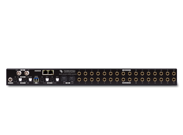 FERROFISH PULSE16DX MM Konverter 16-ch analog/ADAT/MADI(MM)/Dante 