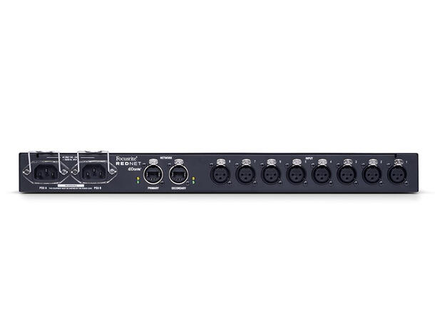 Focusrite RedNet MP8R mikrofonforsterker 8-kanals med fjernstyrbar mikpreamp 