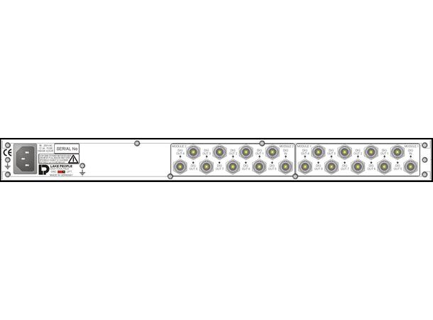 Lake People DIGI-TOOL F622 2 x 1 in 8 WCLK / AES-id splitter 