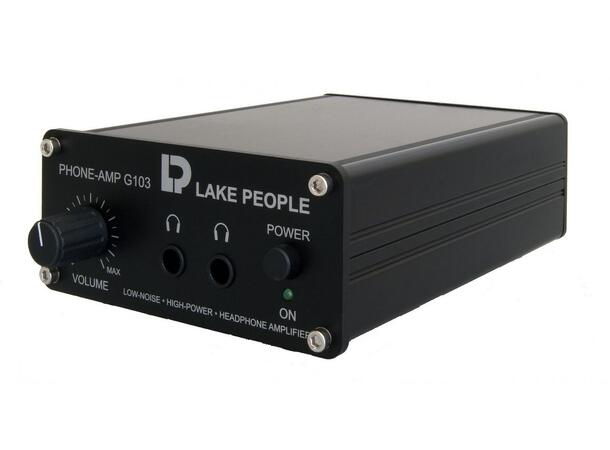 Lake People G103-S Hodetelefonforsterker headphone amp, ubalansert RCA inngang 