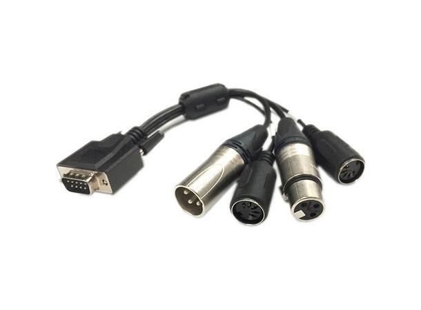 RME BOAESMIDI digital cable 9 pin til AES/EBU og Midi