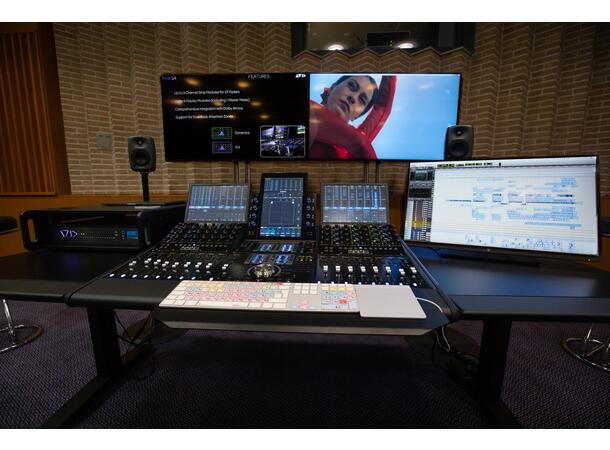 Soundz-Fishy S4 Møbel (3+2+2 fot) S4 3ft with 2ft producing desk Black 