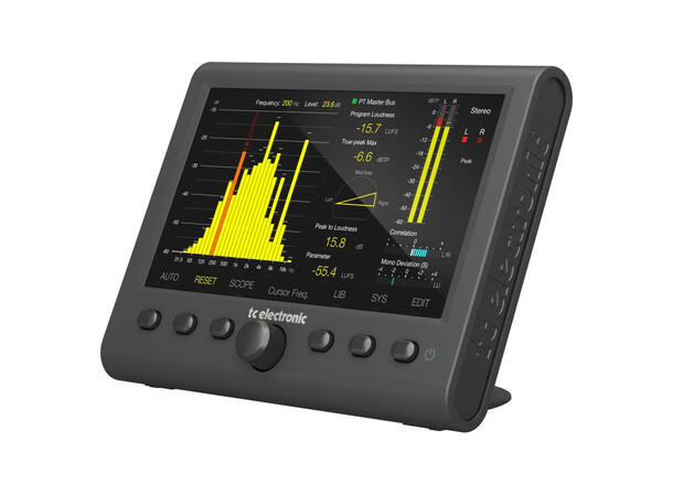 TC electronic Clarity M Meter Stereo ITU BS.1770-4,ATSC A/85,EBU R128,TR-B32