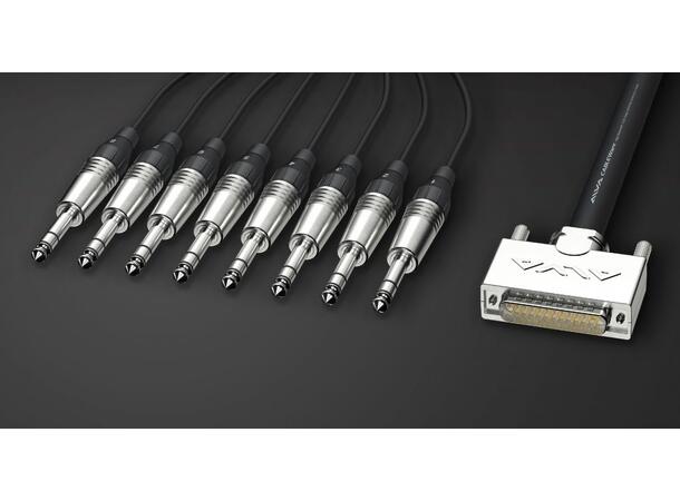 ALVA D-Sub 25 - 8x TRS 3 Meter DB25 multikabel til TRS, analog 