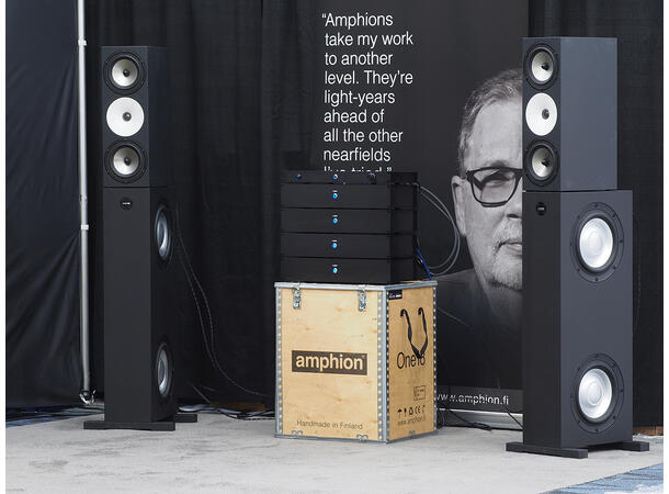 Amphion BaseTwo25 System Stereo bass med AMP1200 forsterker