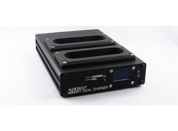 Audioroot Dual Charger Smart battery charger with OLED display 