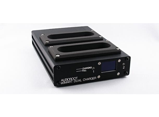 Audioroot Dual Charger Smart battery charger with OLED display