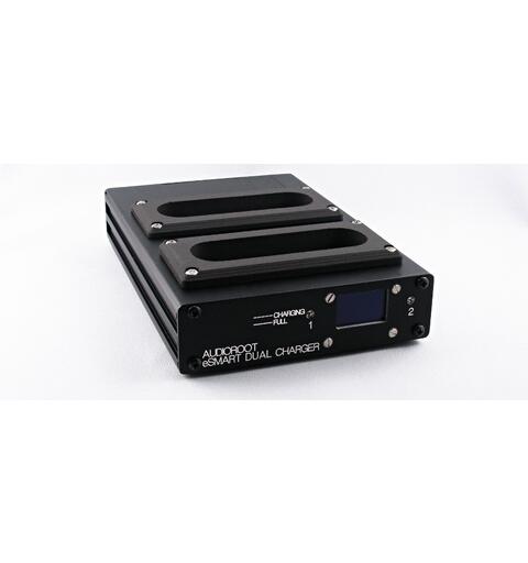 Audioroot Dual Charger Smart battery charger with OLED display