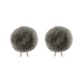 Bubblebee The Twin Windbubbles GY LAV Size 4, Grey 2 stk. Vindhette