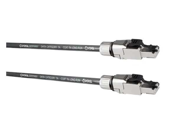 Cordial CAT7 kabel M-M 20m ENCORE fleksibel med flettet skjerm 