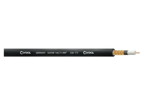Cordial CGK 175 BLACK 100 INSTRU. + GUITAR, (max 100m pr. trommel) 