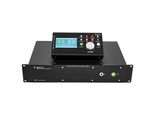 Grace Design m905 Monitor System Black Monitor control Analog og Digital -Black 