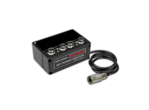 Hawk-Woods NPB-SQN4S NP1 Adaptor Hirose 4-pin Male - 4 Ouputs Switched 