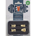Hide-a-mic for Sanken COS11 4 different holders in case, Beige