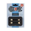 Hide-a-mic for Senneheiser MKE2 4 different holders in case, Beige