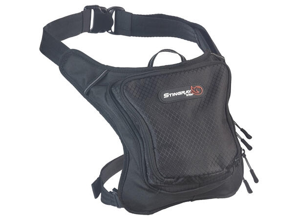 K-Tek KSUHX Stingray Utility Hip Pack Black w/ Orange interior 