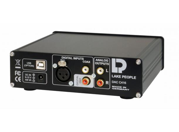 Lake People DAC C416-H 2-Channel D/A converter w/ headphone amp