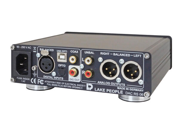 Lake People DAC RS 06 2-Channel resampling D/A converter