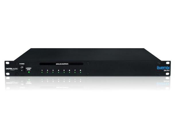 Livemix DA-816 ANALOG OUTPUT RACK UNIT 
