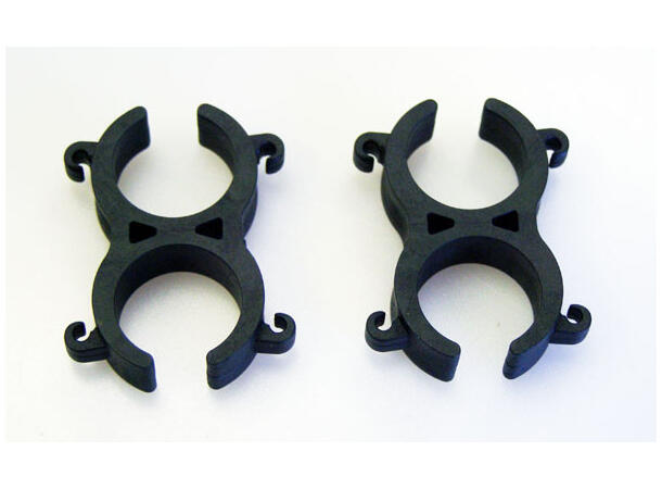 RYCOTE 48466 Clips Stereo 21RD/21RD 2-Pack 