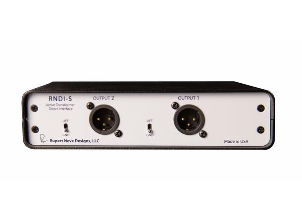 Rupert Neve RNDI-S stereo DI-boks aktiv DI active Dual channel