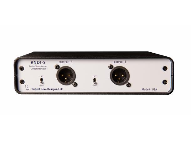 Rupert Neve RNDI-S stereo DI-boks aktiv DI active Dual channel 