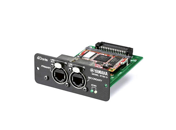 Yamaha NY64-D Dante interface card Dante interface card for TF series. 