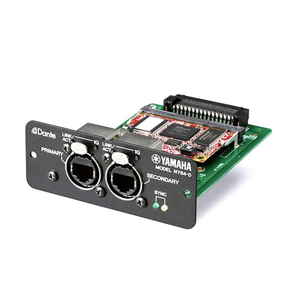 Yamaha NY64D Dante interface card Dante interface card for TF series